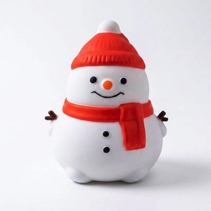 KK 15.5CM Jumbo Christmas Snowman Squishy Fidget Toy, Slow Rebound Stress Relief Squeeze Toy, Tactile Anxiety Relief Desk Fidget - Product Image 2