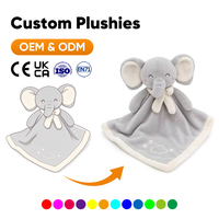 Peluche d'agneau beige, douce et moelleuse, couverture réconfortante, jouet en peluche personnalisé, écologique, non toxique pour bébés