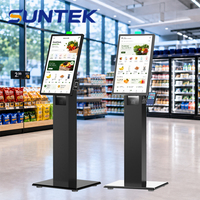 Kiosque de paiement et de billetterie interactif tout-en-un SUNTEK SK1 15,6 pouces avec SDK pour les magasins de proximité