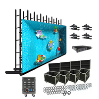 Layar Display Sewa 7680Hz HDR10 5000cd untuk Acara Olahraga Sepak Bola Indoor Outdoor Video Wall
