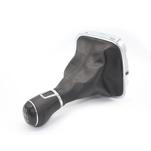 Funda de cuero para palanca de cambios para Volkswagen Polo 6C, transmisión manual de 5 velocidades y 6 velocidades - Product Image 4