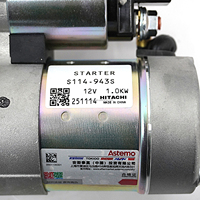 Démarreur d'origine neuf pour moteurs Hitachi Astemo S114-943S 9S5111000AA 51890632 pour ALFA ROMEO Fiat Abarth – Garantie 12 mois