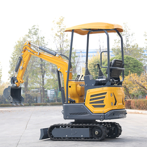 LIVRAISON GRATUITE Mini-excavatrice de marque ZLIN, 1 tonne, excavatrice sur chenilles, utilisation agricole, moteur, pompe, engrenage, garantie 1 an, pièces détachées - Product Image 1