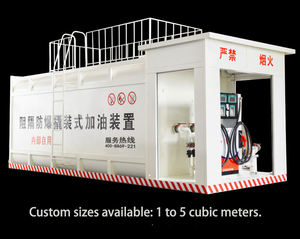 Posto de gasolina portátil móvel customizável do posto 1000L 20000L do combustível com certificação do ISO do CE - Product Image 6