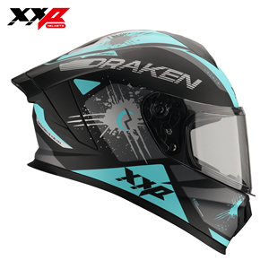 Nuevo Casco de Motocicleta Integral ABS de Liberación Rápida con Doble Visera XXP DRAKEN S KEYIN Diseño Gráfico Motocross Carreras Todas las Estaciones - Product Image 3