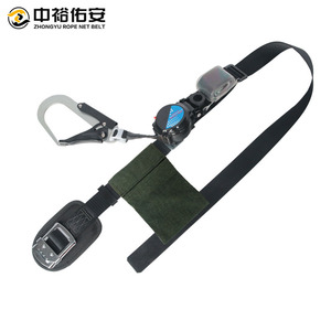 Zhongyu Single Waist Safety <b>Belt</b> 1.2m Automatic Retractable High-Altitude <b>Work</b> Outdoor Use - Product Image 1