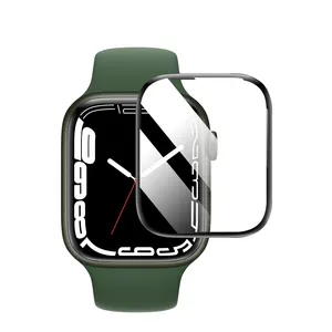 苹果手表屏幕保护膜防震钢化玻璃手表屏幕保护膜