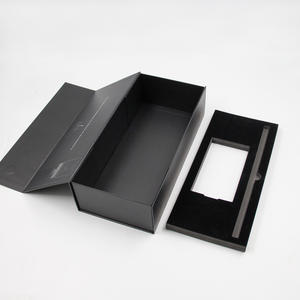 折叠磁性盒精油香水瓶硬盒豪华包装小型企业花式盒带蝴蝶结泡沫插件 - Product Image 6