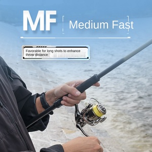 Caña de Pescar Bumblebee de Ultra Largo Alcance para Pesca de Lubina, Plástico, Acción M/MH, Mango Recto, 3 Metros - Product Image 4