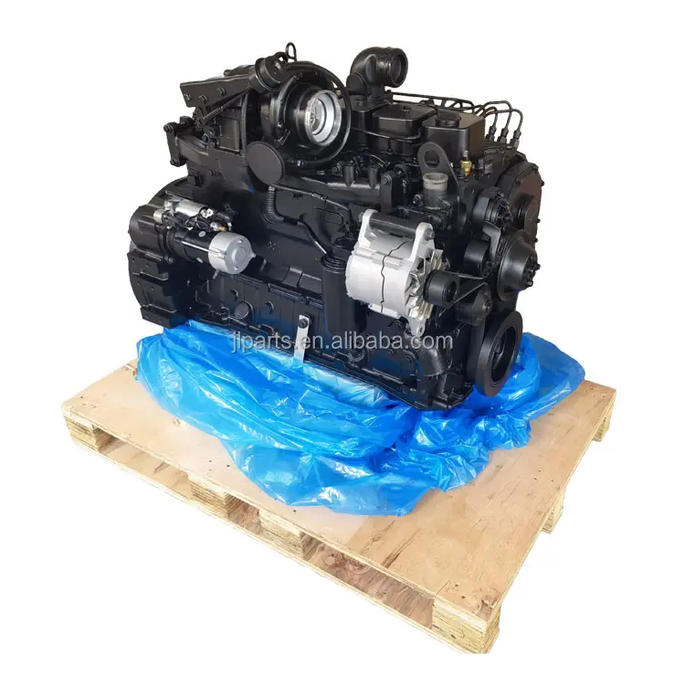 Motor diesel de maquinaria 6 cilindros 5.9l 6bt completo 6bta5.9-c170