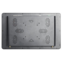 PC Panneau Tactile Robuste 15,6 Pouces Sans Ventilateur, Écran Tactile HMI Étanche IP65, PC Tout-en-un Mural/Encastrable
