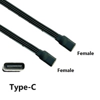 OEM ODM Câble d'extension ETERNALSTARCABLE personnalisé USB C Cordon plat d'alimentation USB 2A Angle droit pour mobile mâle femelle