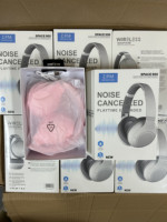 Earbud Tws nirkabel, headphone gigi biru nirkabel dengan mikrofon peredam bising, Headset Gaming Stereo Hifi