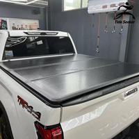 Cubierta de Caja de Camioneta Enrollable de Aleación de Aluminio para Automóvil, Cubierta Rígida para Camioneta Isuzu Dmax Ford F150 de 5.5 y 6.5 pies