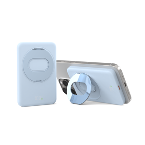 Nouvelle Gamme de Chargeurs Sans Fil Semi-Solides Haute Sécurité Tendance : 5000mAh |   360 °   Support rotatif. - Product Image 4