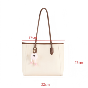 Bolso Vintage de gran capacidad para mujer, bolso de hombro a la moda para mujer, bolso de mano, bolso de almacenamiento ligero - Product Image 2