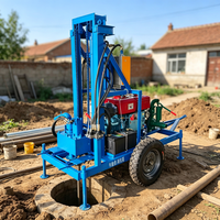 Foreuse compacte de 120 m pour l'installation de puits de surveillance environnementale