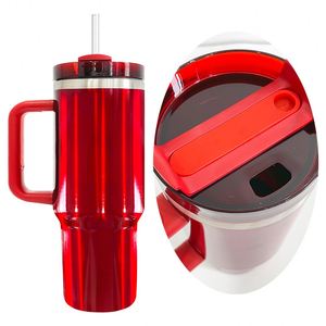 Vaso Térmico Sublimado Brillante de 40 oz con Logotipo Personalizado, Taza de Viaje para Auto o Camión, Regalo Navideño - Product Image 2