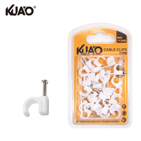 Attaches de câbles faciles à utiliser, clips de gestion de câbles durables, clips de rangement de câbles DIY, supports de câbles 8 mm 30 pièces