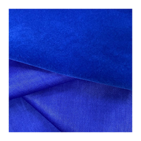 Tissus tricotés en chaîne, couleurs personnalisées et design, tissu de velours floqué en Polyester côtelé