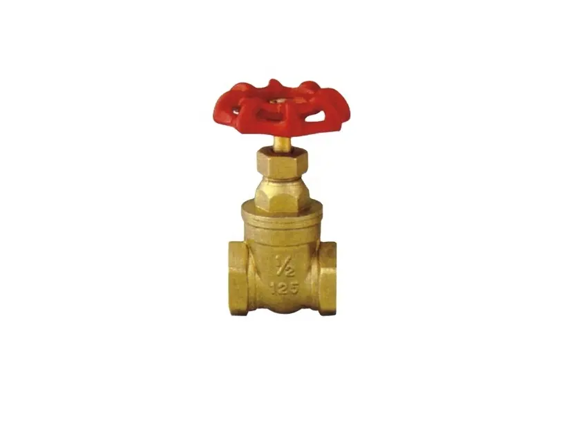 1/2-1 inch giả mạo Brass Van cổng với đa lần lượt xử lý cho wog