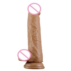 PVC cilt yumuşak vantuz yapay Penis gerçekçi erkek yapay Penis Dick kadın Masturbator yetişkin seks oyuncakları kadın yapay Penis - Product Image 1
