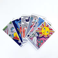 Spot it magique sexy nuit à boire dragon Fabricant Impression holographique personnalisée Tarot Card Deck Love Tarot
