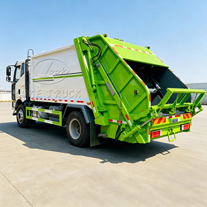 Hot Sale FAWJ6 Compressed Garbage Truck 4x2 12/14CBM Hydraulic Rear Loader Waste Compactor Truck Euro 5 Euro 6 LHD RHD Municipal - Product Image 6