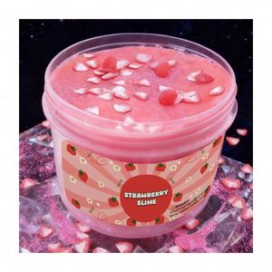 Bông quyến rũ long lanh Kem <span class=keywords><strong>DIY</strong></span> handmade Đồ chơi mô hình Kit hỗn hợp đất sét bọt hạt thơm Slime nghệ thuật cho trẻ em - Product Image 5