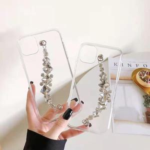 Funda trasera <span class=keywords><strong>de</strong></span> teléfono móvil <span class=keywords><strong>de</strong></span> lujo para mujer, con correa <span class=keywords><strong>de</strong></span> muñeca para <span class=keywords><strong>Samsung</strong></span> Galaxy <span class=keywords><strong>A10</strong></span> - Product Image 4