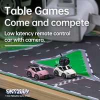 Sniclo SNT Q25 370Z 1:100 Мини FPV RC автомобиль с 4,3 "5,8 Г очки 2,4 г пульт дистанционного управления фары камера настольная гонка суперкар подарок игрушка