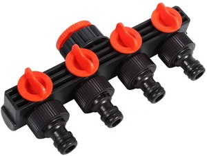 4-Way Plastic Quick Thread Tap Connectors <strong>Hose</strong> <strong>Pipe</strong> <strong>Splitter</strong> for Agricultural Drip Irrigation Garden Watering Equipment - Product Image 3