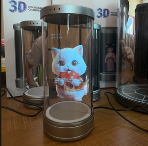 6/7/10.<span class=keywords><strong>1</strong></span>/21.5/43/ 75นิ้ว Ai <span class=keywords><strong>avatar</strong></span> หน้าจอโปร่งใส3D ตู้โฆษณาโฮโลแกรม - Product Image 2