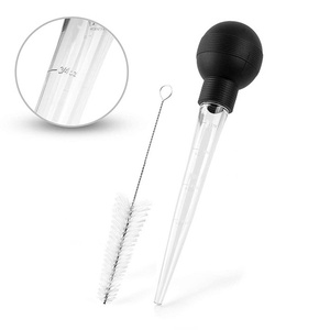 Utensilio de Cocina Premium para Desgrasado de Carne con Cabezal de TPR y Cepillo de Limpieza para Barbacoa y Uso Doméstico - Product Image 5