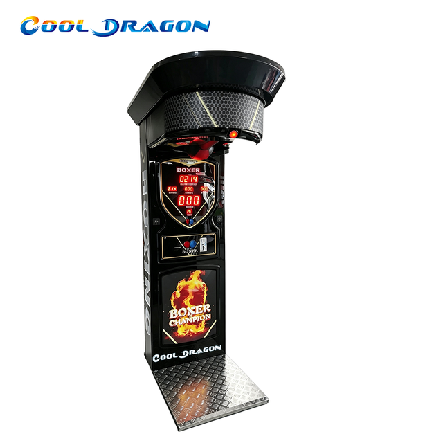 Boxer Champion Coin Operated Adult Boxing Arcade Machine CoolDragon CD-BX002 Metal 110/220V Flashing Light Direct Supply Factory