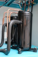 Refroidisseur refroidi par air au glycol/saumure 10 HP basse température-5 ~ + 10 ° C 26 kW pour cellules de batterie d'encre en résine composants de noyau de moteur de pompe de compresseur