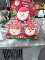 Ornement artisanal à collectionner, anti-stress, à remontée lente, sur le thème de Noël, cadeau de fêtes