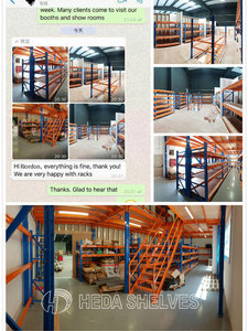 광저우 헤다 선반 팔레트 랙 랙 랙 선반 팔레트 스틸 메탈 볼트리스 선반 차고 창고 랙 - Product Image 6