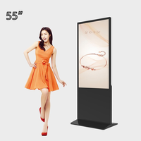 Écran publicitaire LCD interactif tactile de 55 pouces pour intérieur, borne publicitaire numérique à vendre – Offre Spéciale
