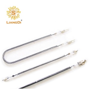 244 ~ 2000mm 100-575V rõ ràng hồng ngoại nhiệt đèn hồng ngoại sơn chữa đèn độ tinh khiết cao thạch anh - Product Image 1