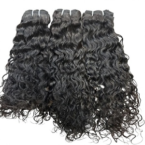 Nandee House-Extensiones de Cabello Humano, Extensiones de Cabello Brasileño de Doble Trama, Remy Indio, Afro, Ondas Rizadas - Product Image 1