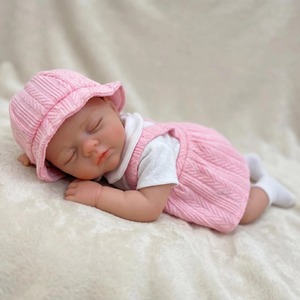 Mini poupée bébé en silicone de 30 cm, corps entier, jouets en silicone solide, poupées bébé en silicone souple 100% silicone, poupées reborn pour filles - Product Image 2