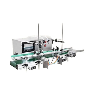 Machine à Boissons Électrique Automatique Haute Vitesse 4 Buses Pompe à Diaphragme Bouteilles PET 100ml Sachets 500ml 220V pour Eau et Lait - Product Image 5