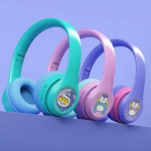 入耳式85db音量限制护耳柔性头带无线蓝牙耳机儿童