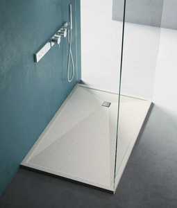 <span class=keywords><strong>Receveur</strong></span> de <span class=keywords><strong>douche</strong></span> en pierre de <span class=keywords><strong>quartz</strong></span> artificielle massif, moderne, antidérapant, étanche, prêt pour carrelage, avec drain linéaire, pour salle de bain, sur mesure - Product Image 2