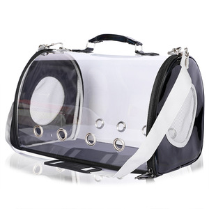 Bolsa de Transporte para Mascotas Transparente y Transpirable, Bolsa de Viaje Portátil para Gatos, Bolso de Mano para Perros - Product Image 2