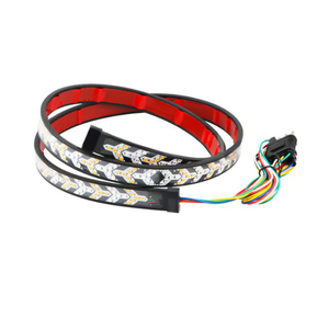 Luz de señal de giro de freno de coche de 12V y 48/60 pulgadas, tira de lámpara de advertencia LED para camioneta, luces traseras de marcha atrás, doble Flash - Product Image 1