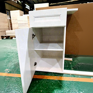 American Modern Solid Wood Ready to Assemble Cabinets Modular White Shaker Kitchen Cabinets With DTC Soft Close Accessories - Product Image 1