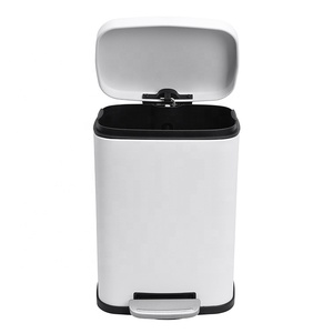 Pattumiera a Pedale in Acciaio Inox da 5L, Bidone della Spazzatura Compatto per Cucina, Bagno e Soggiorno - Product Image 3