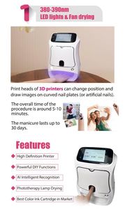 Professional Electric <b>WiFi</b> Digital DIY Nail Art Printer Machine Automatic 3D Smart Nail Art Painting High Quality - Product Image 2